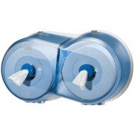 SmartOne® Mini Distributeur double pour papier toilette rouleau - T9