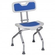 Chaise de douche pliante Blue Seat