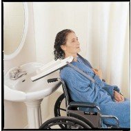 Plateau lave tête pour fauteuil roulant, lv medical
